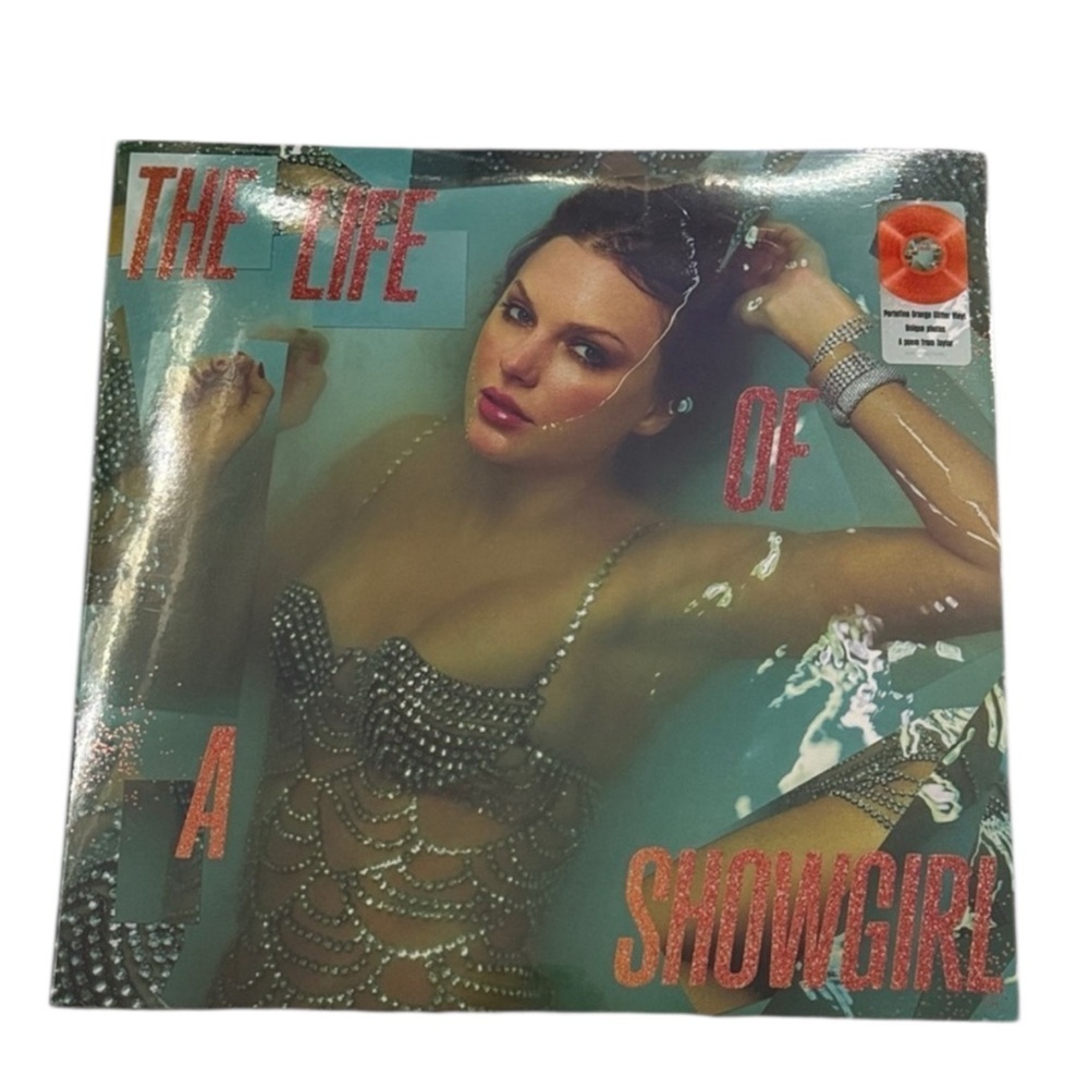Taylor Swift! The life of a show girl, orange vanilla and sweat perfume vinyl!